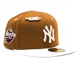 Kšiltovka New Era 59FIFTY MLB WS Sidepatch Trail Mix New York Yankees Toasted Peanut / Chrome White
