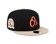 Kšiltovka New Era 59FIFTY MLB "Varsity Pin & Sidepatch" Baltimore Orioles Cooperstown