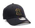 Kšiltovka New Era 9FORTY MLB Team Outline New York Yankees Navy / Mellow Yellow
