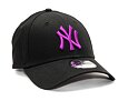 Kšiltovka New Era 9FORTY MLB League Essential New York Yankees Black / Sparkling Grape