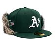 Kšiltovka New Era 59FIFTY MLB WS 5 Downflap Oakland Athletics Team Color