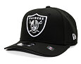 Kšiltovka New Era - NFL Anniversary Patch 9SEVENTY Stretch-Snap - Las Vegas Raiders - Black