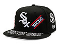 Kšiltovka New Era - MLB "Image Drop" ALL-OVER 59FIFTY - Chicago White Sox - Black
