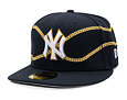 Kšiltovka New Era - MLB Chain Wrap 59FIFTY - NY Yankees - Navy