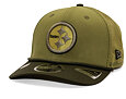 Kšiltovka New Era - NFL25 "Salute to Service" - 9SEVENTY Stretch-Snap - Pittsburgh Steelers