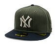 Kšiltovka New Era - MLB Three Looms "American Herringbone" 59FIFTY - NY Yankees - Team Color
