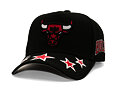 Kšiltovka Mitchell & Ness - Shining Stars - NBA - Chicago Bulls - Black