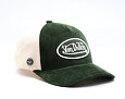 Kšiltovka Von Dutch - Corduroy Oval Patch Premium Baseball - Green / Cream