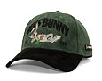 Kšiltovka Capslab - Looney Tunes A-Frame - Bugs Bunny Est. 1940 Suede - Green / Black