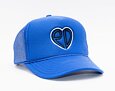 Kšiltovka Pink Dolphin Legend At Heart Trucker Blue