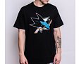 Triko '47 Brand NHL San Jose Sharks Imprint ’47 Echo Tee Jet Black