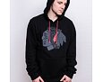Mikina '47 Brand NHL Chicago Blackhawks Imprint Burnside Hood Jet Black