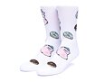 Ponožky HUF Feed Time Sock White