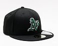 Kšiltovka New Era 59FIFTY MLB Repreve 5 Oakland Athletics Fitted Black