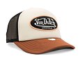Kšiltovka Von Dutch Trucker Tampa Foam Beige/Brown