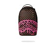 Batoh Sprayground Pink Drip Brown Check DLX Backpack