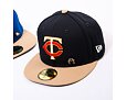 Kšiltovka New Era 59FIFTY MLB "Varsity Pin & Sidepatch" Minnesota Twins Cooperstown