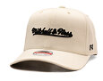 Kšiltovka Mitchell & Ness - Branded Script Stretch  - Off White