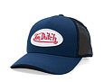 Kšiltovka Von Dutch - Classic Oval Logo Baseball Trucker - Navy
