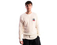 Triko s dlouým rukávem Brixton - Ford Service Dept Waffle L/S - Wimbledon White