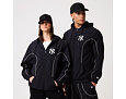 Bunda New Era - MLB Piping Track Jacket - NY Yankees - Navy