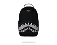 Batoh Sprayground - Shark Central Black Nylon Gray Embossed Backpack
