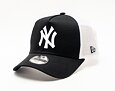 Dětská Kšiltovka New Era - MLB Clean 9FORTY Trucker - NY Yankees - Black / White