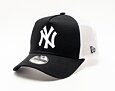 Dětská kšiltovka New Era 9FORTY Kids A-Frame Trucker MLB Kids Clean New York Yankees - Black / White