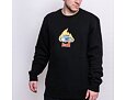 Mikina HUF Roasted Crew Black
