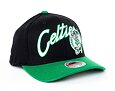 Kšiltovka Mitchell & Ness Boston Celtics Arched Script 2 Tone 110 Snapback Black / Green