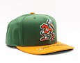 Kšiltovka Mitchell & Ness LOGO BILL SNAPBACK University Of Miami Green