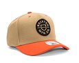 Kšiltovka Brixton Crest C MP Snapback Sand / Burnt Red