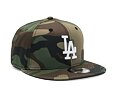 Kšiltovka New Era 9FIFTY MLB Team Camo Los Angeles Dodgers Woodland Camo