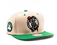 Kšiltovka Mitchell & Ness NBA Sail 2 Tone Snapback Boston Celtics Off White