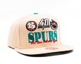 Kšiltovka Mitchell & Ness NBA Reframe Retro Snapback Hwc San Antonio Spurs Off White