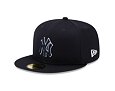 Kšiltovka New Era 59FIFTY MLB Team Outline 5 New York Yankees Navy / White