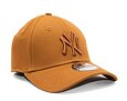 Kšiltovka New Era 39THIRTY MLB League Essential New York Yankees Toasted Peanut