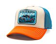 Kšiltovka Stetson - Trucker Cap Stetson's Garage - Orange/Sand