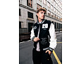 Bunda New Era - Patch Varsity Jacket - Black