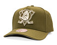 Kšiltovka Mitchell & Ness - NHL Fashion Basic Pro Vntg - Anaheim Ducks - Olive