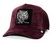 Kšiltovka Goorin - Velour Tiger - Burgundy