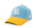 Dětská Kšiltovka New Era - MLB Kids Cord 9FORTY - NY Yankees - Blue Foam / Yellow