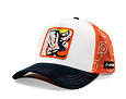Kšiltovka Capslab - Naruto Trucker - Uzumaki Shadow Clone Sign - White / Orange / Navy