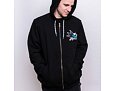 Mikina '47 Brand NHL San Jose Sharks Back Check Morris Full Zip Hood Jet Black