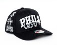 Kšiltovka Mitchell & Ness Philadelphia 76ers Logo Blast 110 Snapback Black