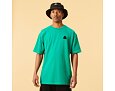 Triko New Era Rubber Patch Oversized Tee Bright Green