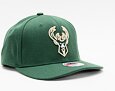 Kšiltovka Mitchell & Ness Team Ground 2.0 Stretch Snapback Milwaukee Bucks Green
