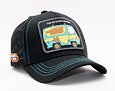 Kšiltovka Capslab - Scooby-Doo Trucker - Mystery Machine Van - Black / Teal