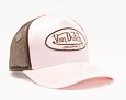 Kšiltovka Von Dutch Cary Trucker Satin Lt.Pink/Brown