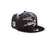 Kšiltovka New Era 9FIFTY NFL22 Sideline "Ink Dye" New England Patriots Black / White